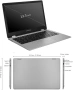 Лаптоп / Ултрабок Teclast F6 Pro 13.3" Full HD Touch 360° Flip Laptop,Intel Dual Core,8GB DDR3,128GB, снимка 2