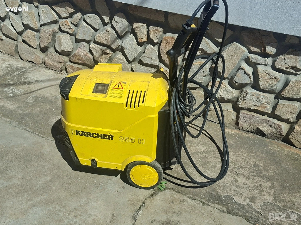 Професионална дизелова пароструйка Karcher 855 H – Топла вода, Отлично състояние!, снимка 1