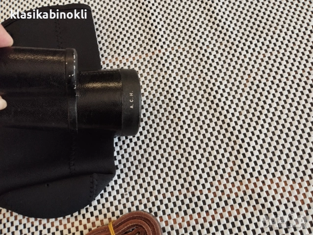 ТОП Немски Рядък Монокъл Carl Zeiss Jena Binoctarmo 7x50 , снимка 9 - Екипировка - 54250569
