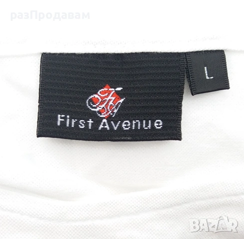 Дамска Блуза- Марка- First Avenue - с бродерия и камъчета , снимка 3 - Тениски - 54607976