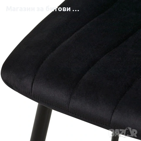 Трапезен стол с метални крака, снимка 2 - Столове - 55258476