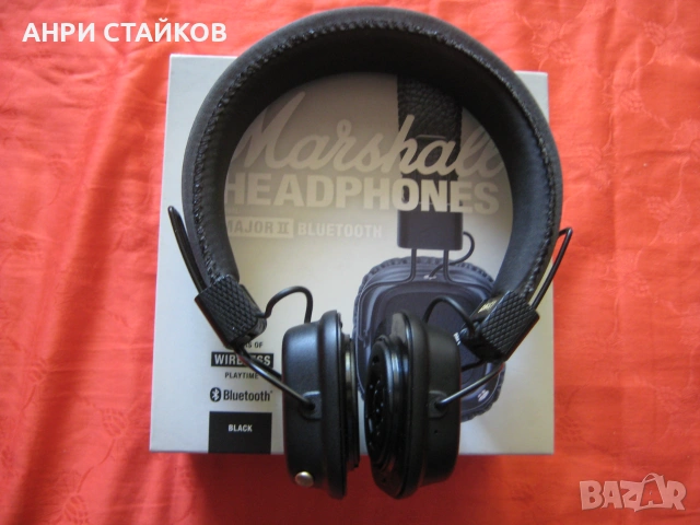 Продавам Marshdll headphones MAJOR ll BLUETOOTH