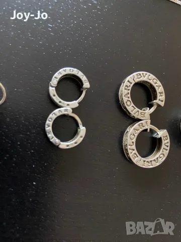Сребро Bvlgari, проба 925, снимка 3 - Бижутерийни комплекти - 55581167