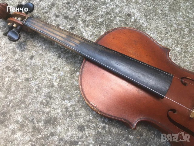 стара българска цигулка, снимка 4 - Антикварни и старинни предмети - 51541364