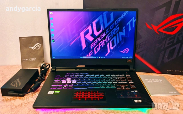 ASUS ROG STRIX G15/ NVidia GTX 1660ti 6GB/Core i7-10750H/16GB RAM/512G SSD/15.6 144Hz FHD IPS