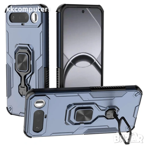 Калъф за Realme 16 5G с Въртящ се Пръстен - PC+TPU, 360° стойка, Магнитен, 5 цвята, снимка 2 - Калъфи, кейсове - 54387113