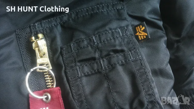 ALPHA INDUSTRIES MA-1 BOMBER Two Face Jacket Размер S мъжко двулицево яке - 25-69, снимка 11 - Якета - 55681275