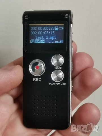 Цифров диктофон, музикален плеър, снимка 2 - Аудиосистеми - 54287560