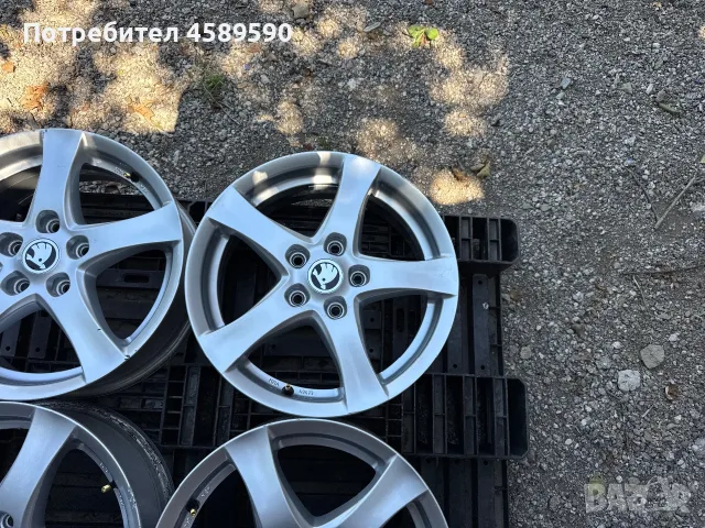4бр.Алуминиеви джанти BORBET 16цолa 5x112 - Skoda Octavia,Karoq,Yeti,Vw T-Roc,Caddy,Passat,Seat Ate, снимка 5 - Гуми и джанти - 55583774