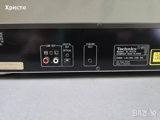 🔊📀 Technics SL-P377A 📀🔊, снимка 5 - Аудиосистеми - 55567554