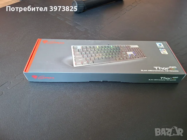 Механична клавиатура Genesis Thor 420 RGB Slim