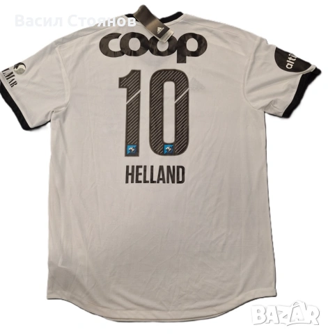 Розенборг (Норвегия) / Rosenborg BK home jersey 2020г. Pal-Andre Helland #10 -размер L, снимка 7 - Фен артикули - 54607890