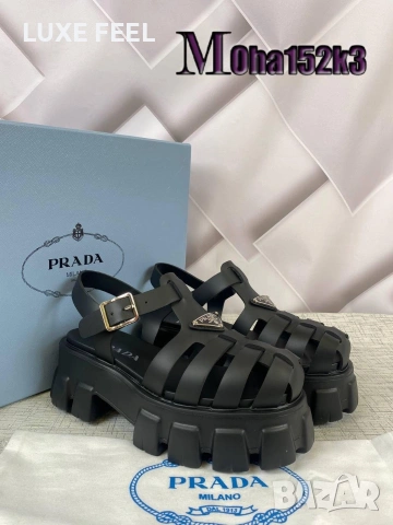 Prada ⚜️ Дамски Сандали , снимка 5 - Сандали - 55287135