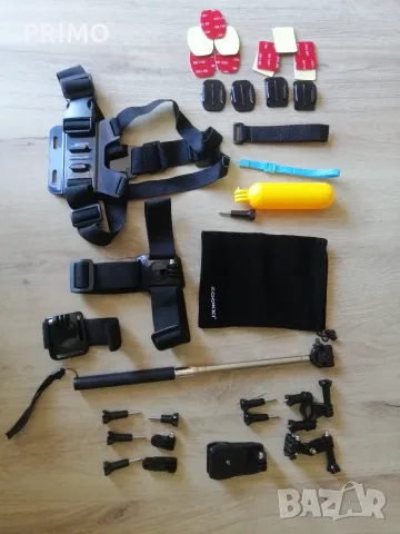 Комплект аксесоари за екшън камери (GoPro, DJI, SJCAM)