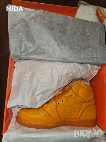 Маратонки Nike Air Jordan 1 Retro Hi “Gatorade” - 45 EU / 10 UK - Нови - Уникат!, снимка 2 - Маратонки - 54804740
