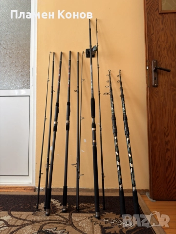 3 вида вьдици: Diamond Carp , Osako,
TeleCarp Kaida