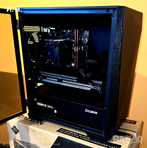 Настолен Компютър i7/RX5700XT/16gb/SSD, снимка 2 - Геймърски - 54988645