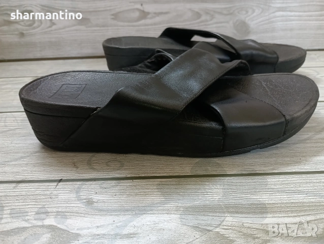 Fit Flop N 38 кожени чехли, снимка 3 - Чехли - 54861850