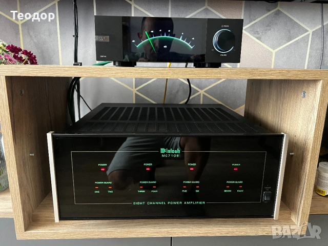 McIntosh MC7108 – Легендарно 8-канално крайно стъпало (High-End Класика)
