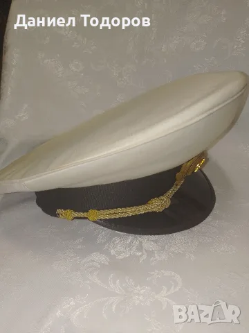 Офицерска военноморска фуражка, снимка 2 - Колекции - 55493803
