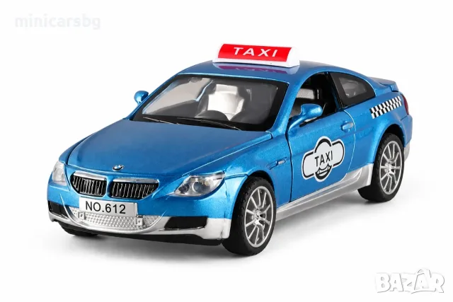 Метални колички: BMW M6 E63 Taxi 1:32