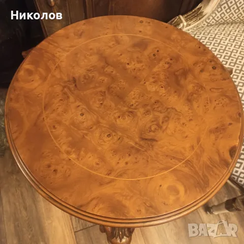 Кафе маса с глави на овни, снимка 2 - Антикварни и старинни предмети - 55503049