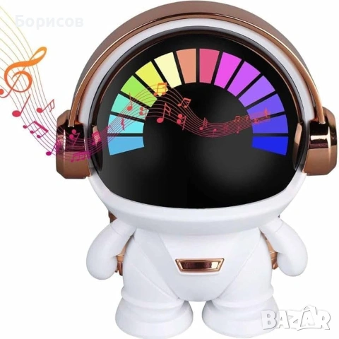 Bluetooth колонка във формата на астронавт- Space Robot Sound, снимка 5 - Bluetooth тонколони - 55163810
