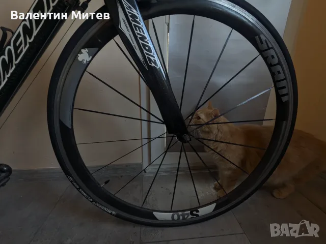 Карбонов аеро шосеен велосипед Mendiz Radius – Размер M / SRAM S40 / Tiagra 2x10, снимка 7 - Велосипеди - 55563498