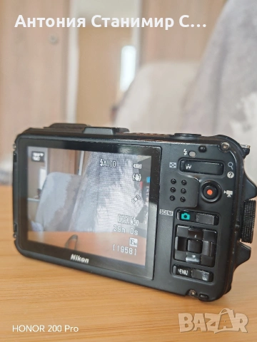 Nikon coolpix aw100 , снимка 4 - Камери - 55263441