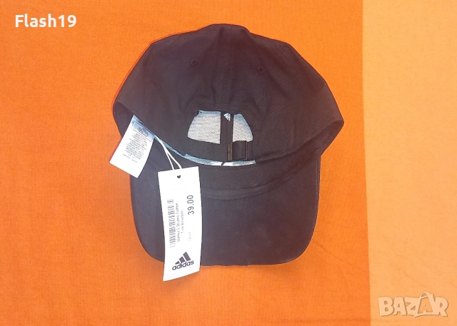 ⭐ Черна шапка Adidas 3-Stripes, снимка 2 - Шапки - 54940655