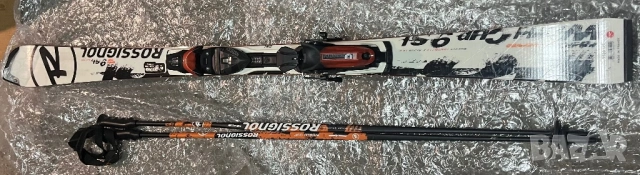 ROSSIGNOL РОСИНЬОЛ неразличим от нов сет ски+автомати, ски обувки и кевларени щеки от сериятаRADICAL, снимка 11 - Зимни спортове - 54640742