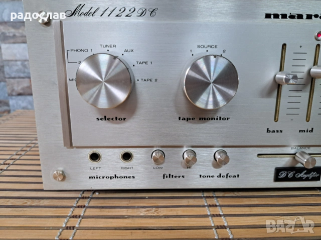 Marantz 1122 DC, снимка 2 - Ресийвъри, усилватели, смесителни пултове - 54746793