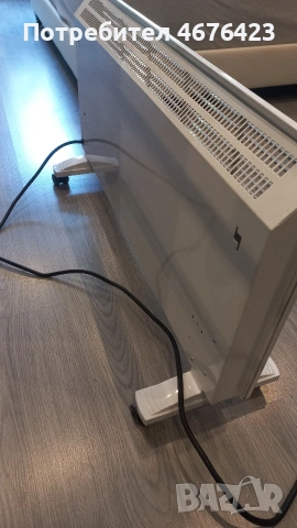 Електрически конвектор NURFELT 2500W – Като нов, ползван само един сезон, снимка 4 - Радиатори - 54721562