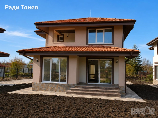 🏡НОВА ДВУЕТАЖНА КЪЩА С АКТ 16 И СОБСТВЕН ДВОР В С. ПОЛСКИ ИЗВОР🌳