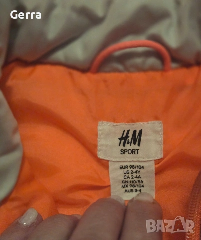 Елек Armani junior 4г.110см., снимка 5 - Детски якета и елеци - 54082384