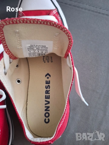 Дамски кецове Converse 39 номер, снимка 4 - Кецове - 54501072