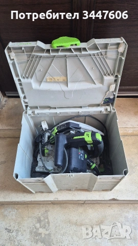 Потапящ циркуляр Festool TS 55 REBQ, снимка 9 - Други инструменти - 54346685