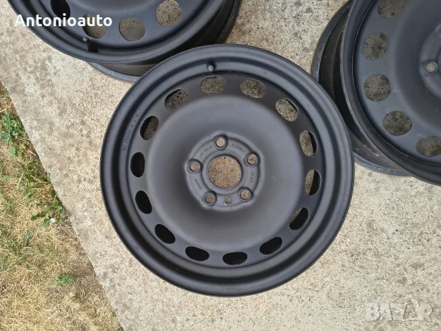 5х112 - 16 цола 5x112 Volkswagen Golf Touran 5 x 112 Оригинални метални джанти, снимка 6 - Гуми и джанти - 55660433