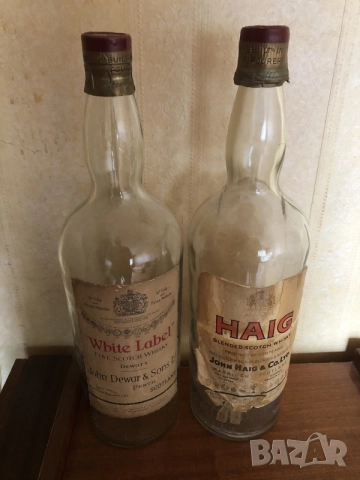 Бутилки от Уиски- тип Галон Deward’s и Haig
