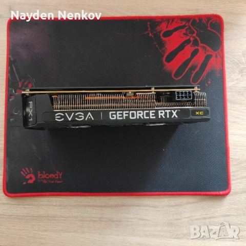 EVGA GeForce RTX 3060 XC 12GB – Перфектна, след ъпгрейт (+ PCIe кабел), снимка 3 - Друга електроника - 54798704