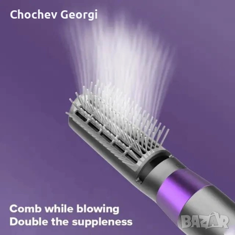 Сешоар с отрицателни йони 3в1,маша,сешоар,гребен,3000W, снимка 8 - Сешоари - 54759659
