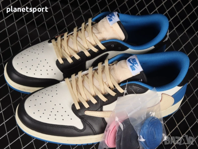  Air Jordan 1 Low x Travis Scott | ПРЕМИУМ Custom Качество (По поръчка), снимка 3 - Спортни обувки - 54653153