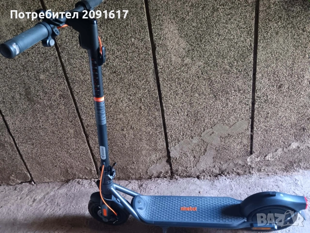 Електрически скутер-тротинетка SEGWAY KICKSCOOTER F2 PLUS E ДО 25 КМ/Ч, ПРОБЕГ ДО 55 КМ, снимка 3 - Друга електроника - 54671133