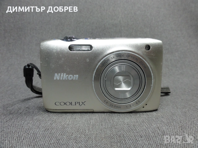 ЦИФРОВ ФОТОАПАРАТ NIKON COOLPIX S3100 14.0MP CCD DIGITAL CAMERA Y2K DIGICAM, снимка 2 - Фотоапарати - 54938962