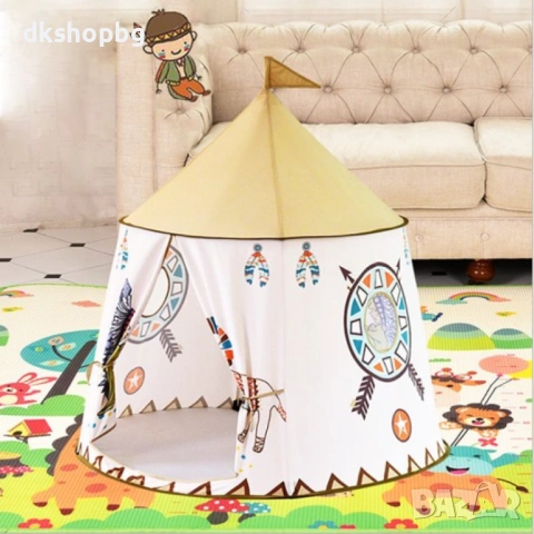  4754 Индианска палатка за игра "Дивият Запад", снимка 3 - Други - 54527803