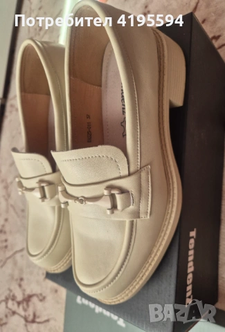 Лоуфъри TendenZ – Естествена кожа (№37), снимка 2 - Дамски елегантни обувки - 54316603