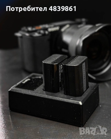 Sony ZVE 10 MK1 в гаранция + 2 Батерии + Зарядно + Вентилатор, снимка 5 - Фотоапарати - 54692351
