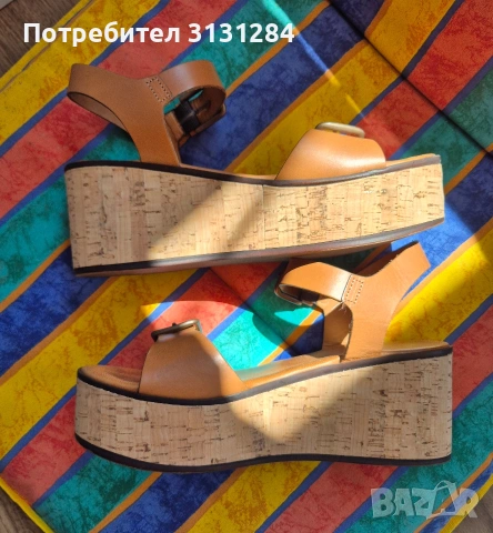 Marc O'Polo дамски кожени сандали 38, снимка 2 - Маратонки - 54603739