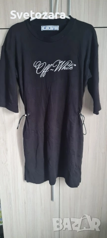 Off White спортна рокля , снимка 2 - Рокли - 54052258