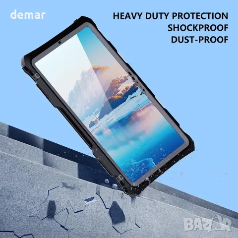 ShellBox Case Водоустойчив, удароустойчив и устойчив на падане калъф за iPad Pro 11 инча 2024, снимка 9 - Таблети - 55524311